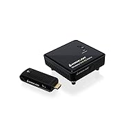 IOGEAR HDMI Wireless Transmitter & Receiver - Full HD 1080p - Up To 30ft - 5.1 Digital Audio - Plug & Play - Wirelessly Connect Laptop - Game Console - HDTV - Projector - GWHD11