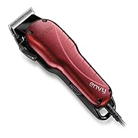 Andis 66215 Professional Envy Hair Clipper – High-Speed Adjustable Carbon-Steel Blade with Powerful Motor, 7200 Cutting Strokes Per Minute, Hanger Loop with Balanced Clipper 