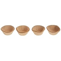 Wilton Unbleached Mini Baking Cups, 100 Count ,Brown
