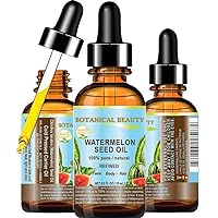 Egyptian WATERMELON SEED CARRIER OIL Oil of the Egyptian Kings 100% Pure Natural Cold pressed Virgin Undiluted for Face, Hair and Body 0.5 Fl.oz.- 15 ml by Botanical Beauty