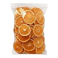 Dehydrated Orange Slices,10.58oz / 300g, Dried Orange Slices Sugar Free Natural Fruit for Cocktails/Cakes/Crafts/Old Fashioned Citrus Garnish Candied Mandarin Orange Wheels Bulk Snacks