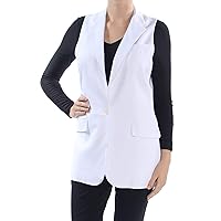 Ralph Lauren Womens Stretch Fashion Vest, White, Medium
