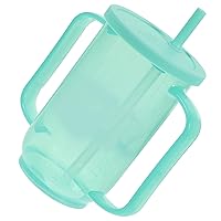 Unbreakable Drinking Cup Maternity Cup Sippy Cup Choking-proof Cup Learning Cup Cold Cups with Lid and Straw No Drink Porridge Plastic Elder Anti-spill