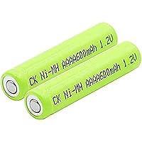 SOENS 1 2V 600Mah Rechargeable AAAA Batteries Am6 Lr61 Ni-Mh Nimh for Surface Pen Led Light Flashlight Torch Mini Fan 2Pcs
