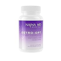 Estro-Opt Estrogen Blocker for Men/Women, Teens, Supports Hormonal Balance,PCOS & Menopause Symptoms, Improve Testosterone,Skin Problems, IC3, DIM, w/BioPerine*