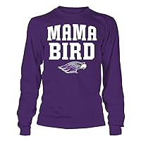 Wisconsin-Whitewater Warhawks T-Shirt - Mama Bird - Longsleeve Tee/Purple/S