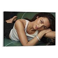 Ana De Armas Sexy Beauty Poster Hot Sexy Actress Poster (7) Wall Art Hanging Printing Art Poster Suitable for Study Bedroom Living Room Decorative Art Canvas Poster Bedroom Decor Office Room Decor Gi