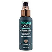 Color Care Hair Glossing Oil | Boosts Shine and Gloss | Controls Frizz and Restores Moisture | Protects Color Vibrancy | Paraben Free, Cruelty Free, Made in USA (3 oz)