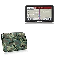 BoxWave Case for Garmin Nuvi 2757LM (Case by BoxWave) - Camouflage Suit with Pocket, Neoprene Camo Suit Zipper Pocket for Storage for Garmin Nuvi 2757LM, Garmin RV 760LMT | Nuvi 2757LM, 2789LMT