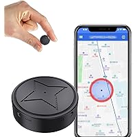 GPS Tracker for Vehicles, No Subscription No Monthly Fee - Magnetic Smallest GPS Tracker Locator Real Time, Anti-Theft Micro GPS Tracking Device with Free App