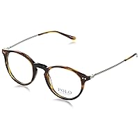 Polo Ralph Lauren Men's Ph2227 Semi-Circular Prescription Eyewear Frames