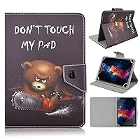 DETUOSI Universal 10.1 inch Tablet Case, 10 inch Tablet Cover, Magnetic Closure Travel Portable Protective Folio Leather Stand Shell Case for All Kinds of 9.6-10.5 inch Android/iOS/Windows Tablet #7