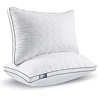 BedStory Bed Pillows for Sleeping - King Size Set of 2, Hotel Quality Soft & Comfortable Improve Sleep Quality, Luxury Pillows for Side, Stomach or Back Sleepers (19