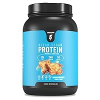 InnoSupps Clean Vegan Protein - Plant Based, Vegan, Natural, No Artificial Sweeteners, No Gluten, No Dairy. Lactose Free, Low Carbs, Low Fat, No Sugar Added, Soy Free, Non-GMO (Cinnamon French Toast)