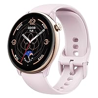 Amazfit GTR Mini Smart Watch with Step Tracking, Heart Rate & Blood Oxygen Sensor, GPS, Sleep Quality Monitoring, 14-Day Battery, AI Fitness App Enabled, 5 ATM Water Resistance, (Pink)