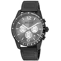 Just Cavalli Black Watches for Man