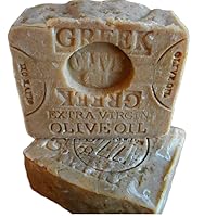 Greek Extra Virgin Olive Oil Soap with Mediterranean Sea Salt Bar Natural Soap Handmade !