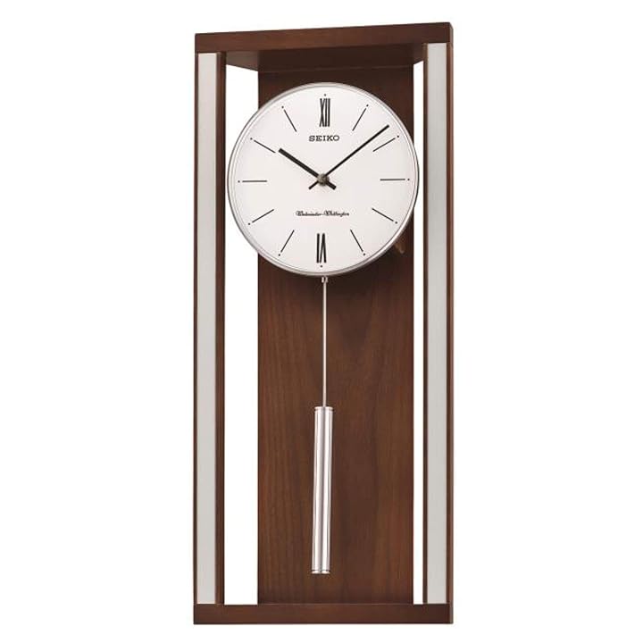 Mua SEIKO Modern & Sophisticated Wall Clock with Pendulum and Dual Chimes  trên Amazon Mỹ chính hãng 2023 | Fado