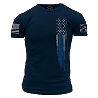 Grunt Style Red Line Flag T-Shirt