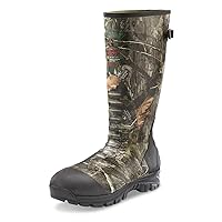 Guide Gear Men’s Waterproof Hunting Boots Insulated Rubber Rain Ankle Fit Boots, 800-gram