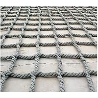 Cargo Net Climbing,Rope Netting Climbing Net Climb Safety Rope Ladder for Kids Outdoor Play Playground Rock Equipment Swing Sets Nylon Structures Giant Heavy Duty Large Mesh,for Ki