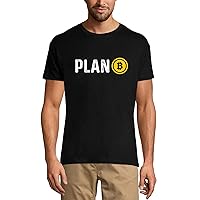 Men's Graphic T-Shirt Plan Bitcoin - Blockchain Currency Eco-Friendly Limited Edition Short Sleeve Tee-Shirt