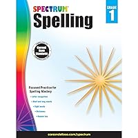 Spectrum Spelling Workbook Grade 1, Ages 6 to 7, 1st Grade Spelling Workbooks, Phonics and Handwriting Practice with Alphabet Letters, Vowels, and ... First Grade Workbook - 184 Pages (Volume 71) Spectrum Spelling Workbook Grade 1, Ages 6 to 7, 1st Grade Spelling Workbooks, Phonics and Handwriting Practice with Alphabet Letters, Vowels, and ... First Grade Workbook - 184 Pages (Volume 71) Paperback