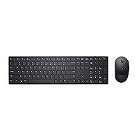Dell Keyboard and Mouse Set KM5221W - US Layout - Black