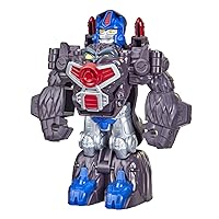 Classic Heroes Team Optimus Primal Converting Toy, 4.5-Inch Action Figure, for Kids Ages 3 and Up