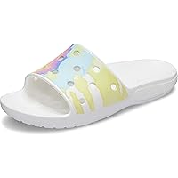 Crocs Unisex's Men's and Women's Classic Slide Sandals | Slip on Water Shoes