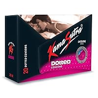 Kama Sutra Kamasutra Dotted Condoms For Men - 20 Count
