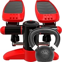 Mini Stepper - Red Bundle with Kettlebell 9lb
