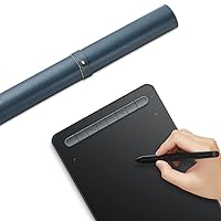 XP-PEN Deco MW Computer Graphic Tablet 8x5 Inches with X3 Battery-Free Stylus & Office Desk Pad Protector (35.43