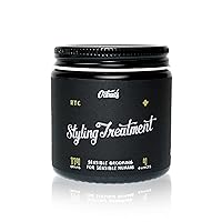 O'Douds Styling Treatment Hair Cream - Natural Texturizing Hair Cream For Men - Medium Hold With A Natural Shine - Lavender & Peppermint Scent (4oz.)