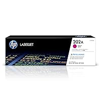 HP 202A Magenta Toner Cartridge | Works with HP Color LaserJet Pro M254, HP Color LaserJet Pro MFP M281 Series | CF503A