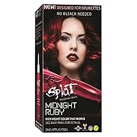 Splat Rebellious Semi Permanent Fantasy Complete Hair Color Kit in Midnight Ruby