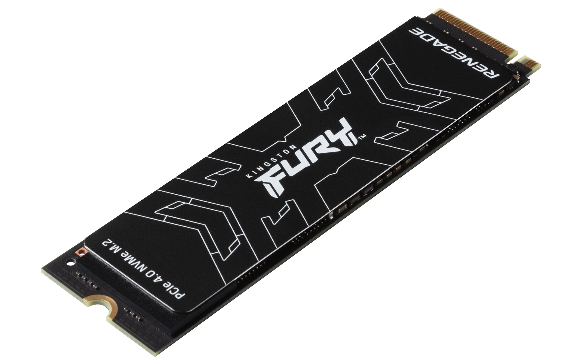 Kingston FURY Renegade 2TB PCIe Gen 4.0 NVMe M.2 Internal Gaming SSD | Up to 7300 MB/s | Graphene Heat Spreader | 3D TLC NAND | Works with PS5 | SFYRD/2000G, Solid State Drive