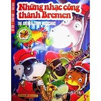 The Bremen Town Musicians Vietnamese/English Children's Bilingual Book with Stickers
