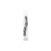 Crystal Lane Twisted Bead Strands Silver Brunia Grey - 140-160 DIY Beads for Craft and Jewelry Making - 5 Different Types of Strands