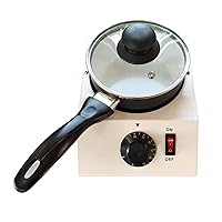 Chocolate Melting Pot, Electric Chocolate Melting Melter, Tempering Aluminum Ceramic Pot, Non-Stick DIY Heating Machine