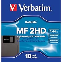 Verbatim 3.5In HD 1.44MB Pre-Fmt IBM 10Pk (Discontinued by Manufacturer)