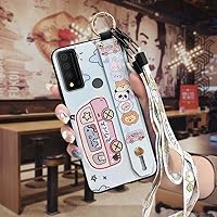 Waterproof Shockproof Phone Case for TCL 30XE 5G, Durable Anti-dust Back Cover Cartoon Beautiful Armor case Dirt-Resistant Cover Anime Silicone Protective Soft TPU, 4