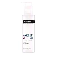 Neutrogena Makeup Melting Refreshing Jelly Cleanser, 7% Emollient-Vitamin Complex, Gentle Face & Eye Makeup Remover to Melt Stubborn Makeup, Cleanse & Condition Skin, Oil-Free, 6.3 fl. oz