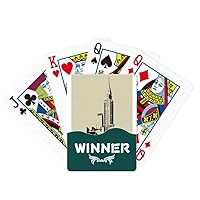 New York USA Building Art Deco Gift Fashion Winner Poker Playing Card Classic Game