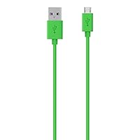 Belkin MIXIT? Micro USB Cable for Samsung Phones (Green, 4 Feet)