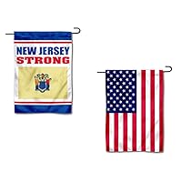 New Jersey Strong USA Garden Flag