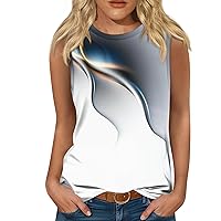 Crew Neck Tank Tops for Women Women's Summer Tops Abardsion 4Th of July Tshirts Simple Shirts for Women Summer Clothing Flowy Top Basic Tank Tops for Women Black Tees for White 3XL