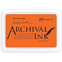 Ranger Wendy Vecchi Designer Series Archival Ink Pad, Tiger Lily