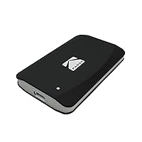 KODAK USB-C 3.2Gen2 X220 128GB Portable SSD - External Solid State Drive - Up to 1100MB/s - 3D NAND Flash - Documents, Music, HD Video Storage
