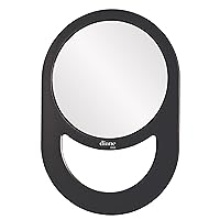 Diane Professional Quality Hand Mirror – Hand Held Mirror with Handle, Single Sided Vanity Makeup Mirror for Women, Men, Salon, Barber, Shaving, and Travel, Medium 7.5